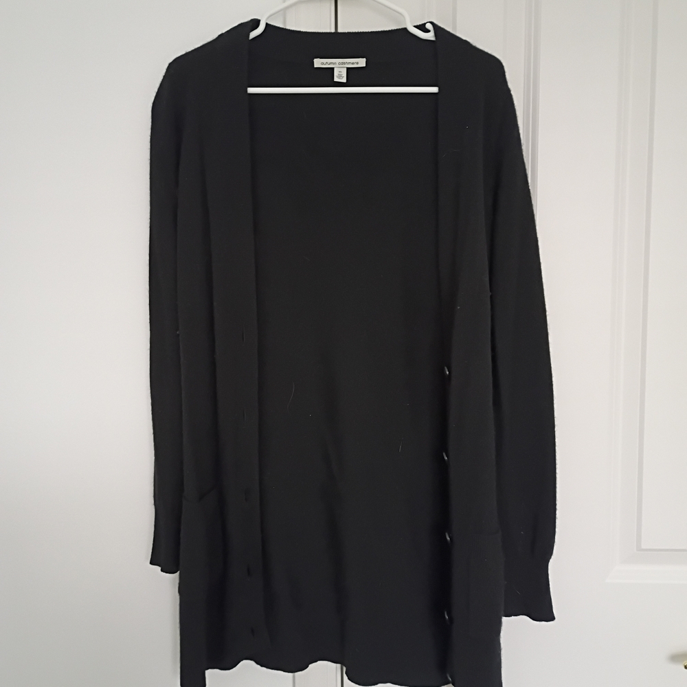 Autumn Cashmere Black Sweater